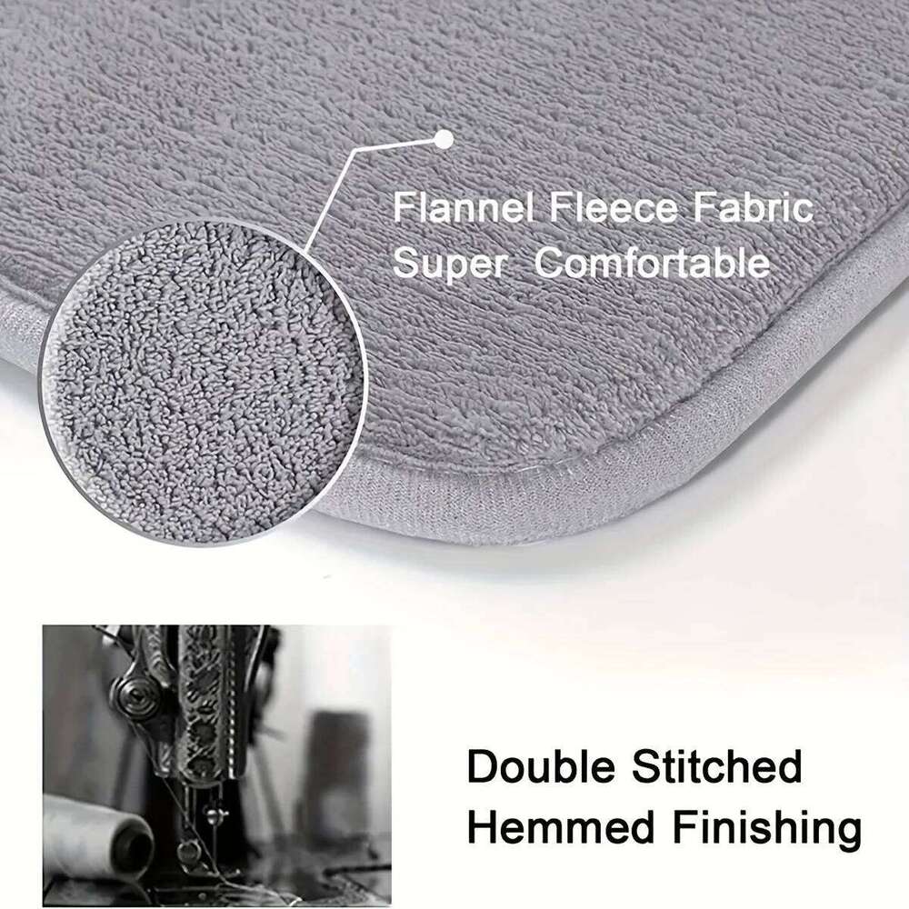 Long strip thickened kitchen water and oil absorbent floor flannel non-slip dirt-resistant foot entrance door mat H260227 - view 5