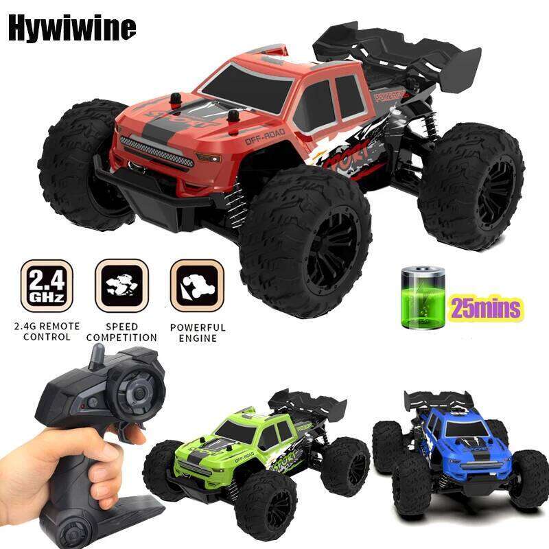 Rc High Speed with Light 2.4G Remote Control Racing Car Vehicle Truck 20KM/H Off-Road Climbing RC Toys for Kids Gift H260227