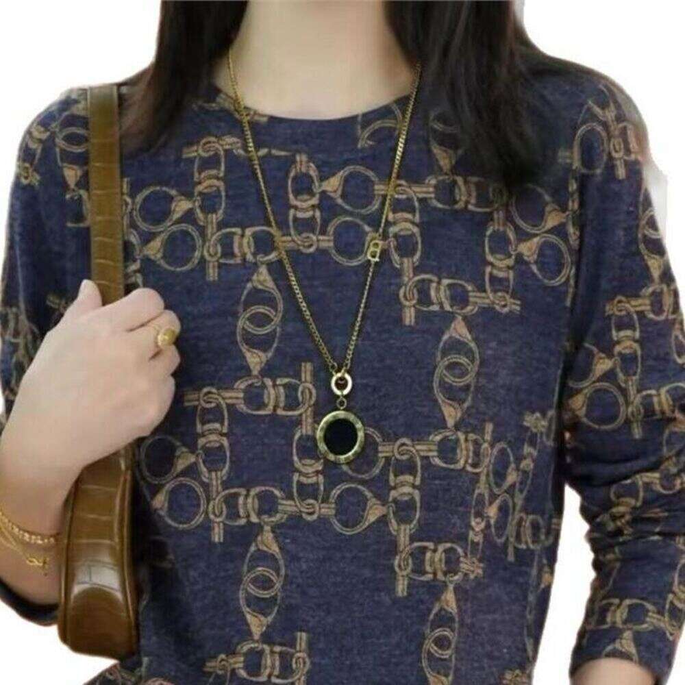 Spring Autumn New Women's Long Sleeve T-Shirt, Casual Loose Fit Warm Base Shirt, Fashion Solid Color Soft Tops for Women