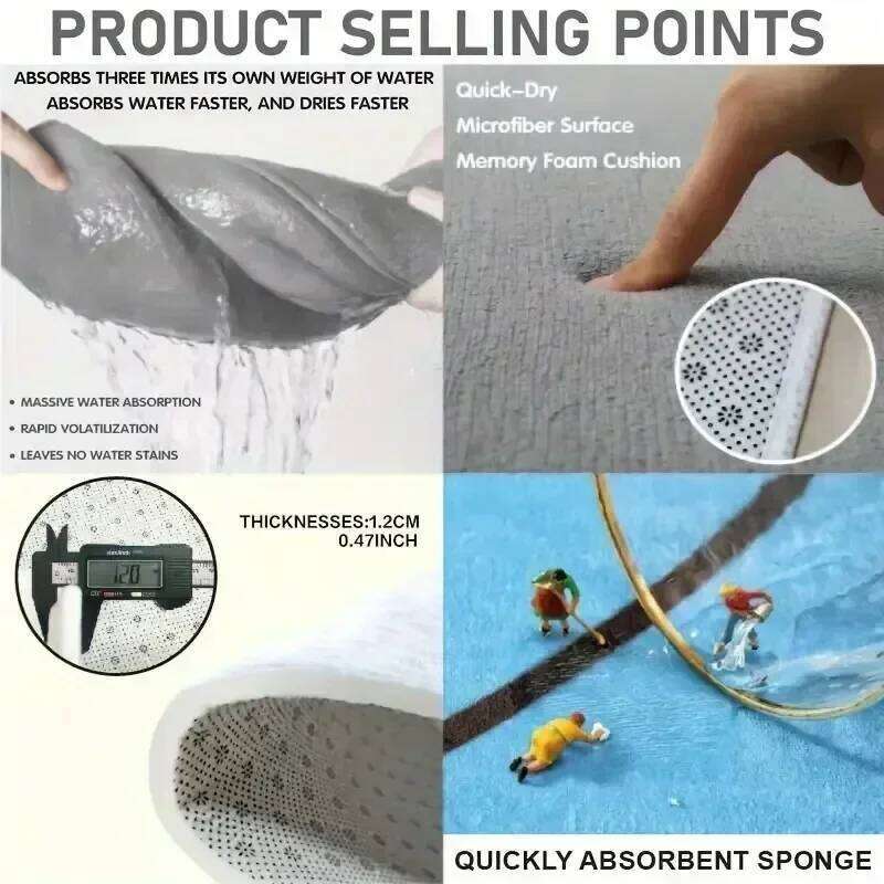 Red Boho Rug Entryway, Non-Slip Washable Rugs Oriental Indoor Mat Floor Carpet for Entrance Bedroom Kitchen Bathroom H260226