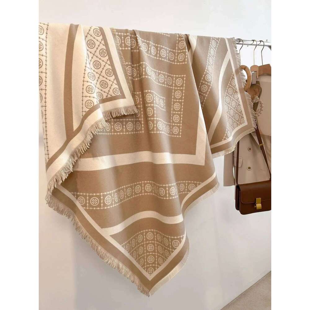 New Fashion Winter Cashmere Scarf Women Luxury Duplex Print Female Shawl Wrap Scarves Lady Thick Warm Blanket Echarpe Pashmina Z260226
