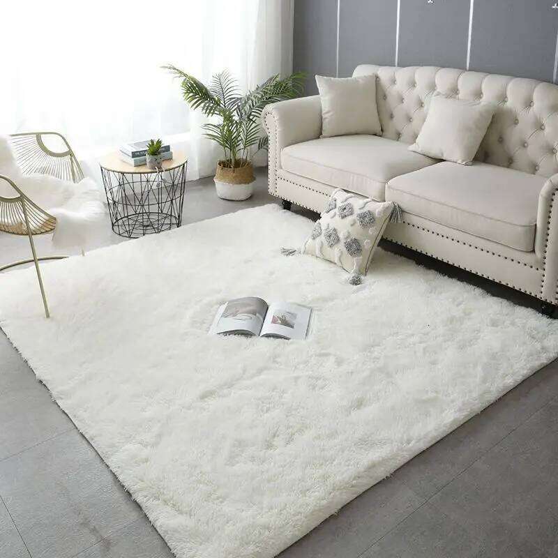 Big Size Carpet Living Plush Rug Bed Floor Fluffy Mat Anti-slip Home Decor Rugs Soft Velvet Carpets Kids Room Blanket H260226
