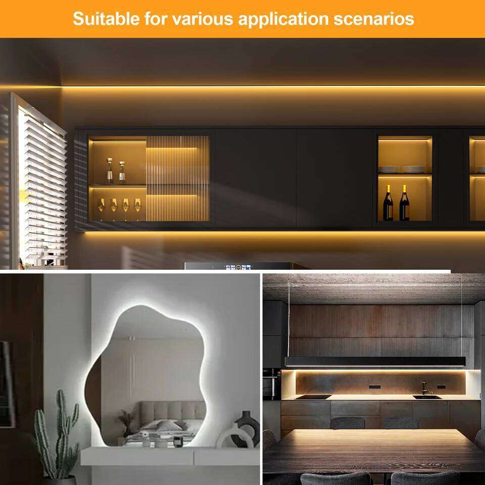 DC 12V 24V SMD 2835 240Leds/M LED Strip Waterproof IP65 IP21 Warm/Natural White Home Decor Flexible Ribbon Tape Light Z260226