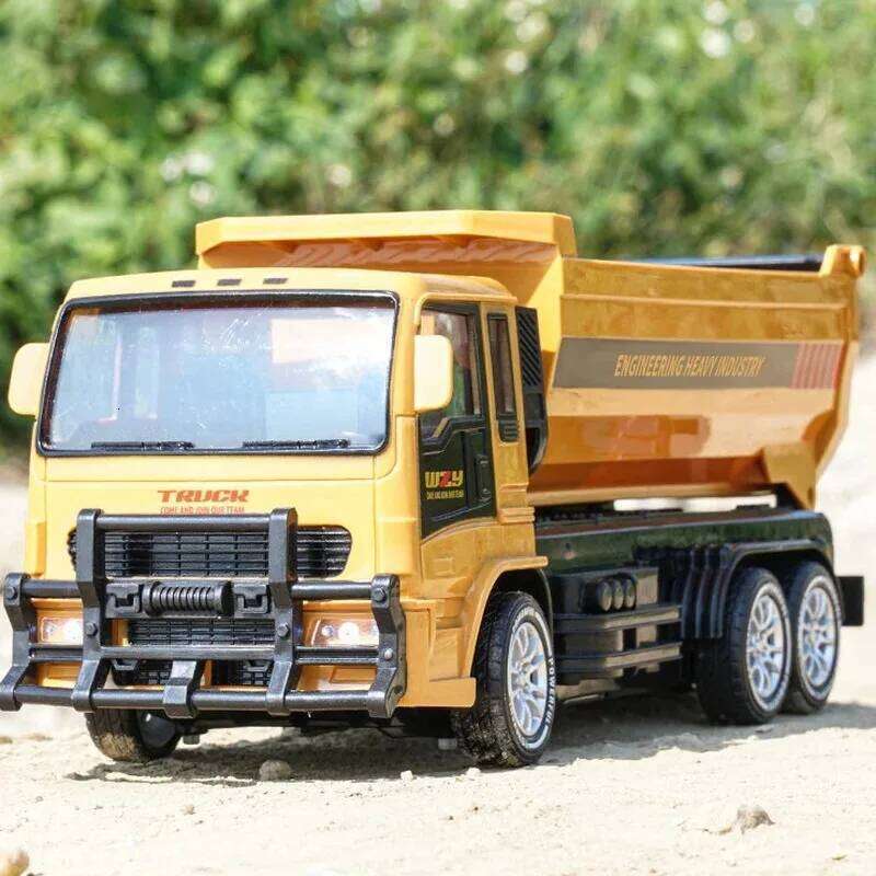The New Remote-Controlled Dump Engineering Transport Vehicle Mud Truck Electric Boy Toy Car Children'S Festival Gifts H260227