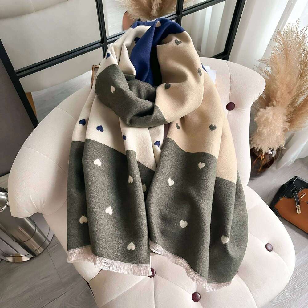New Winter Cashmere Scarf for Women Shawl Wrap Female Pashmina Luxury Brand Poncho Thick Blanket Warm Bufanda Echarpe Femme Z260226