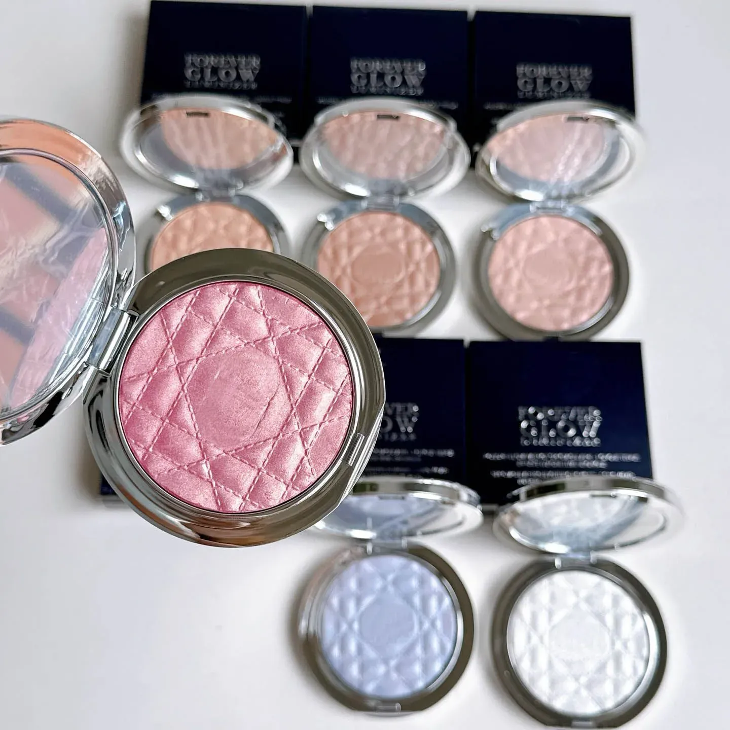 Designer 2024 Face Palette Single Color Rosy Color-Reviving Powder Blush Natural Healthy Glow Effect Long Lasting Makeup Cosmetics -Reviving