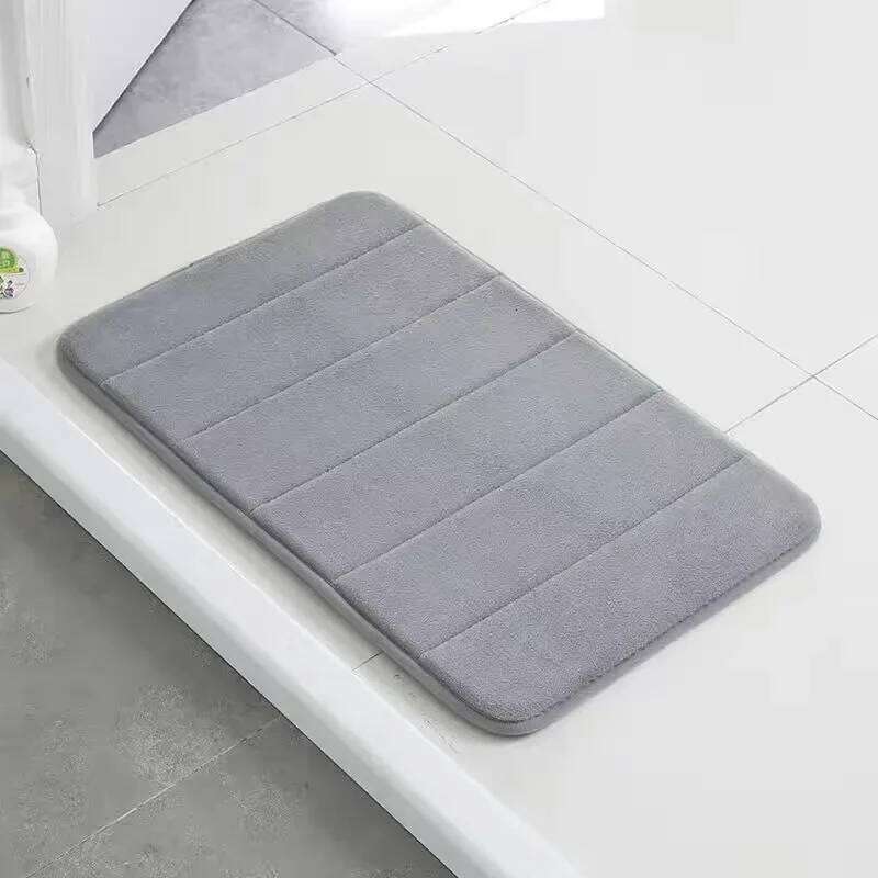 Vikama Foot Floor Mat Kitchen Bath For Bathroom Coral Velvet Carpet H260226