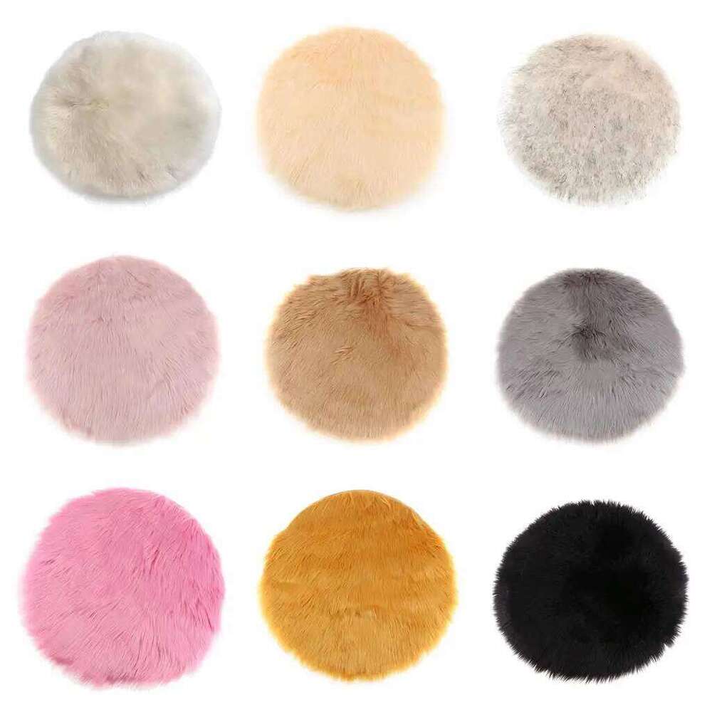 fityle Fashion Area Soft Sheepskin Skin Faux Fur Fake Rug Mat Small Rugs Living Bedroom Window Bedside Home Decor H260226