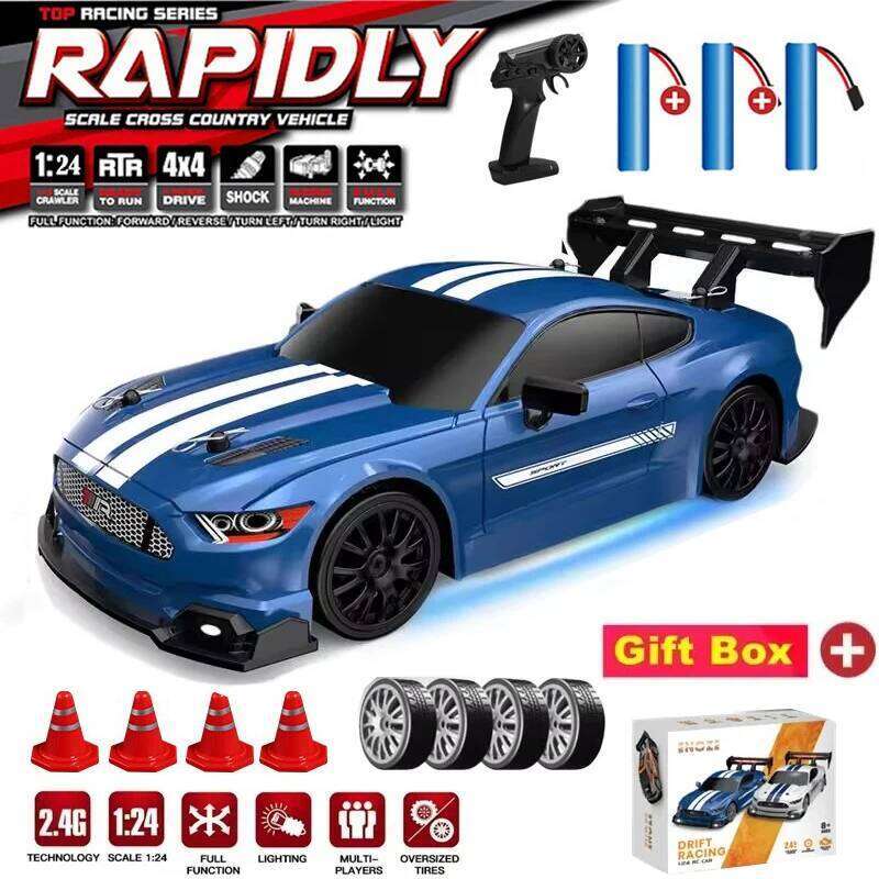4WD RC Drift Car Remote Control GTRPRO AE86PRO Model 4x4 Racing RTR Radio Truck Vehicle Toy Gift for Boy Girl Children Kid Adult H260227