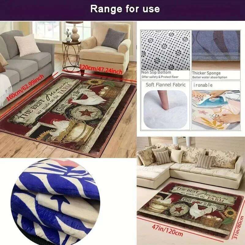 Modern Baseball Field Pattern Area Rug Comfortable Green Carpet Living Kitchen Bedroom Laundry Home Decor and Room H260227 - view 6