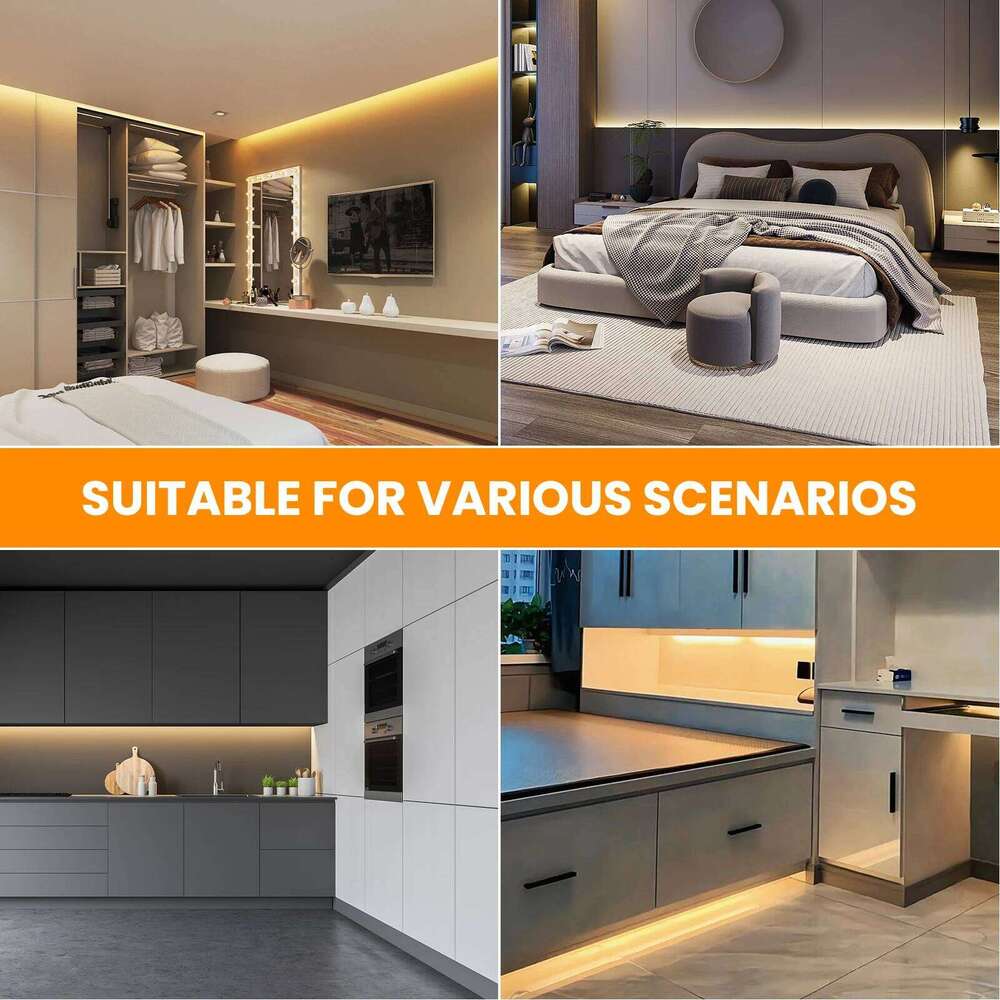 Narrow Width 3MM DC 12V 24V COB Strip 384Leds/M 3000K 4000K 6000K Warm/Natural White Home Decor Flexible Ribbon Rope LED Light Z260226