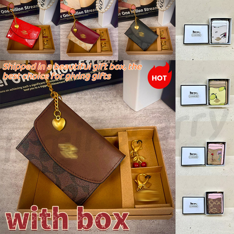 designer wallet card holder womens wallet womens bag designer cardholder for women shoulder bag designer Gift box purseluxury designer bag womens purse cardholder