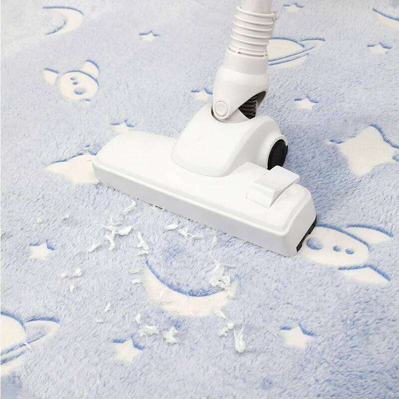 Luminous Carpet For Living Plush Soft Children Kids Bed Room Fluffy Floor Carpets Bedside Anti Slip Rug Sofa Glow Mat H260227 - view 7