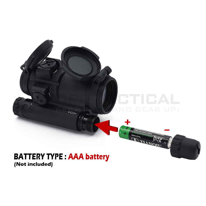 EvolutionGear CompM5s Red Dot Reflex Sight w/ LRP Mount Night Vision Motion