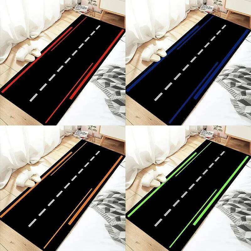 Styles Motorcycle Display Carpet Floor Garage Racing Moto Electric Vehicle Mat Bedroom Rug Entrance Anti Slip Doormat H260226