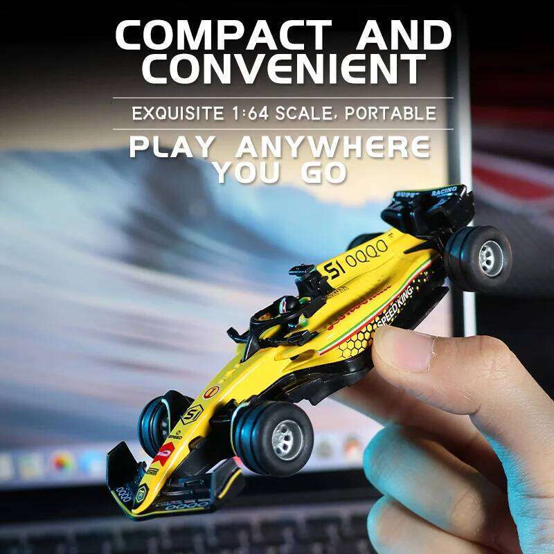 1:64 High Speed Racing 2.4G Formula RC Desktop Drift Car With APP Control & Light Mini Alloy Cars Toys Gifts for Children H260227