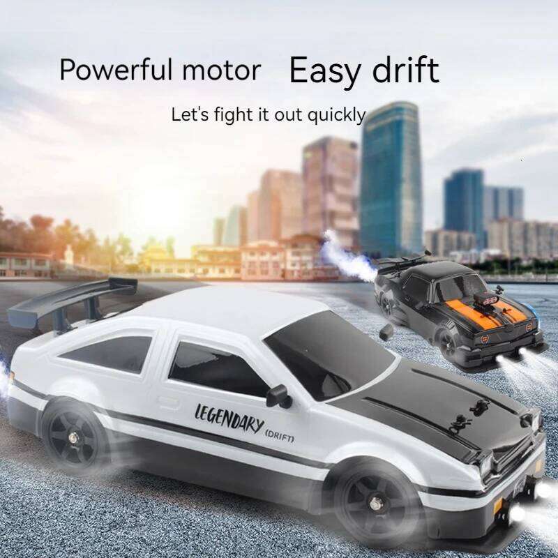 AE86 1: 16 Racing CAR with Remote Control Toys RC Car Drift High-Speed Race Spray 4WD 2.4G Electric Sports Vehicle Gifts H260227