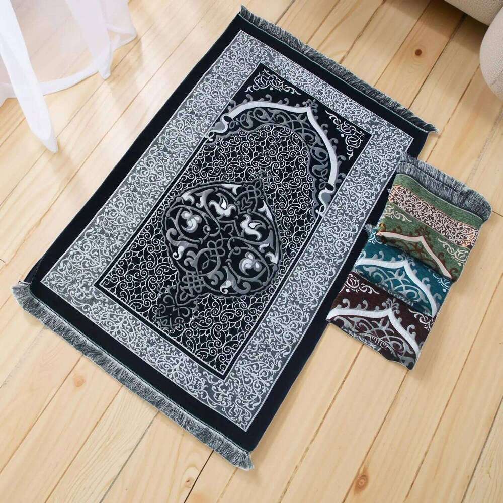 Muslim Rug Islamic Turkish Rugs Prayer for Women and Men Great Ramadan Gifts Islam Carpet Portable Muslims Mat H260226