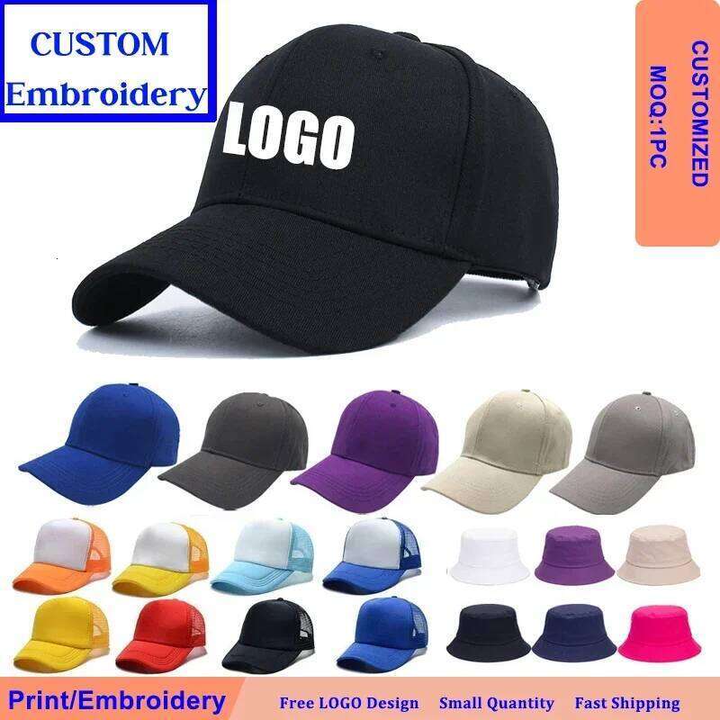 Customized embroidery Logo baseball hat trucker cap for Team ,Sports Z260226