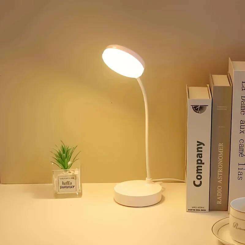 LED Eye Protection Desk Lamp,Adjustable Dimming In Three Levels,Can Switch Between White And Warm -USB Night Light Z260227