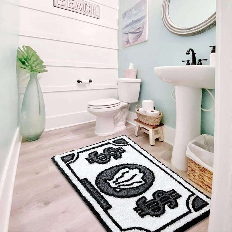 VIKAMA Coin Pattern Rug SpongeBob Style Bedroom and Living Room Floor Mat Non-Slip Anti-Fouling Carpet Home Decoration H260227 - view 4