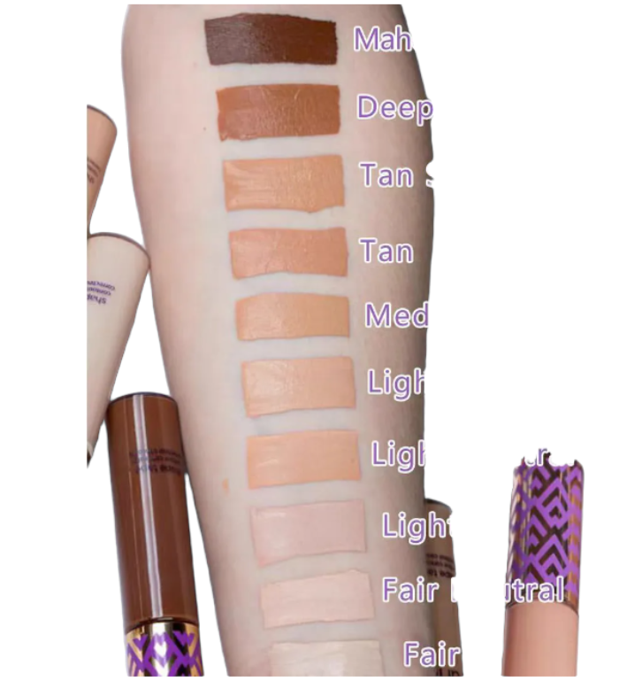 New Contour Concealer liquid Foundation Face Makeup 10 colors light sand fair medium beige tan sand 10ml