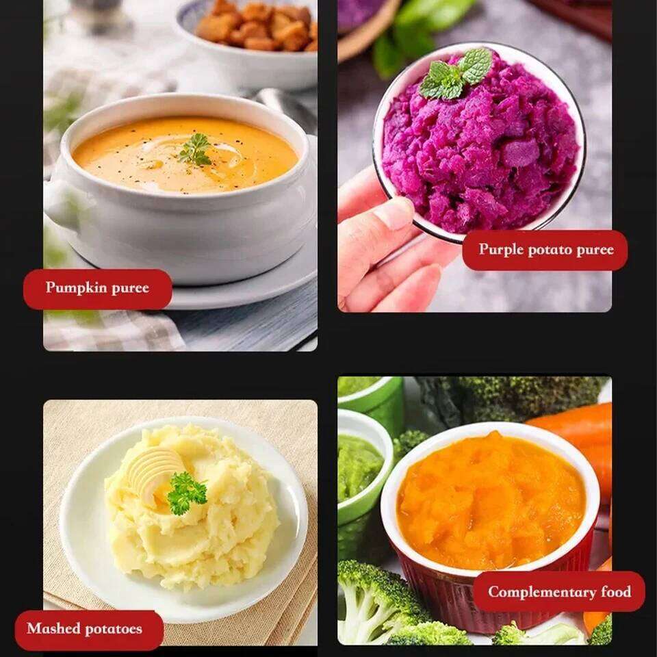 Stainless Steel Potato Masher Manual Fruit Vegetable Pressure Mud Machine Kitchen Children Food Crusher Complementary Gadget