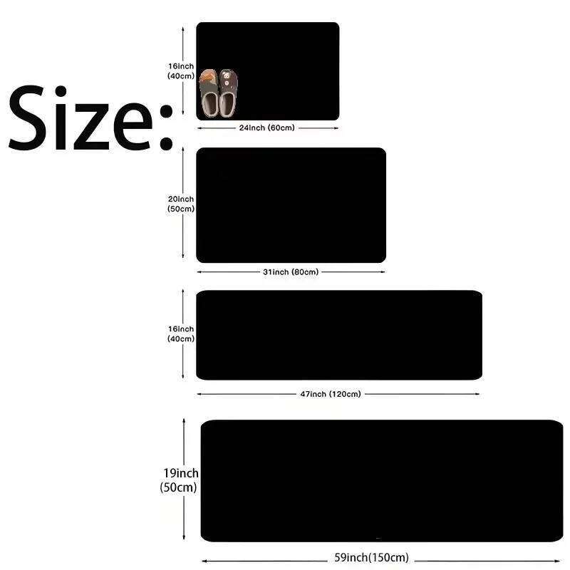 Soft Floor Mat Running Living Room Bedroom Kitchen Corridor Bathroom Washing Machine Carpet H260226