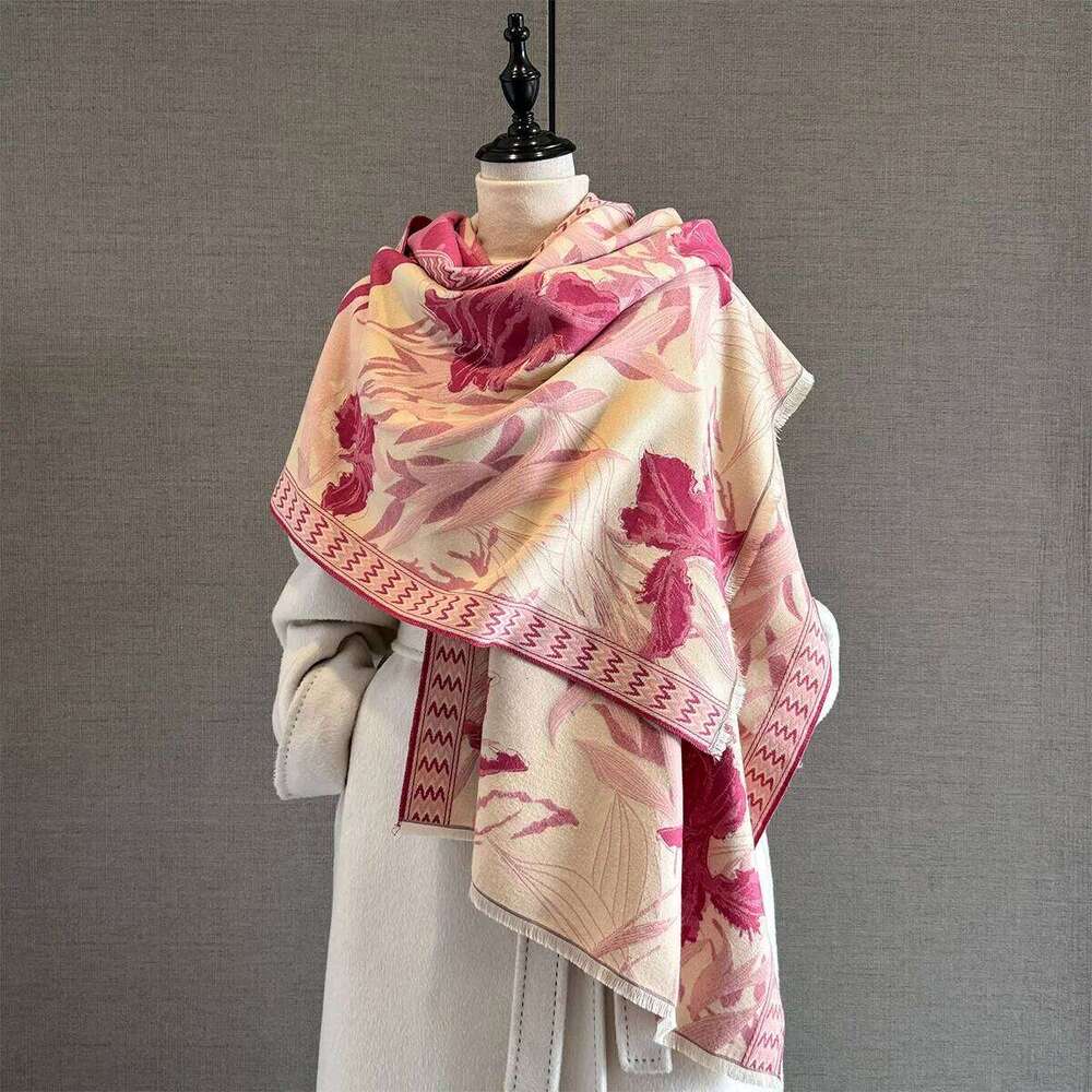 Autumn Cashmere Scarf for Women Thick Warm Winter Blanket Brand Female Luxury Quality Shawl Wrap Bufanda Poncho Echarpe Pashmina Z260226