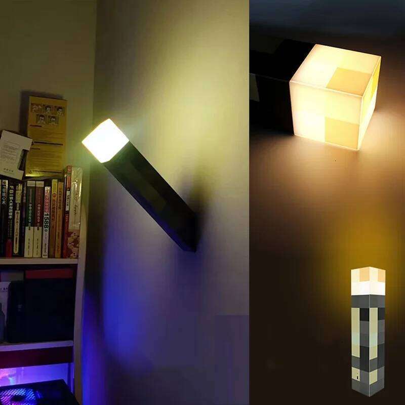 USB Rechargeable LED Night Lamp Light-Up Torch Hand Held Wall Mountable for Kids Room Decoration Lighting Toys Z260227