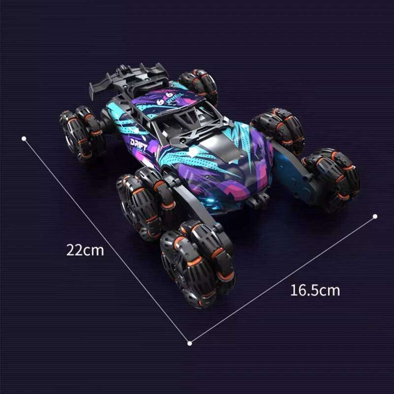 Six Wheels Toy Spray Twisting Stunt Drift Cars RC Toys for Children Adults Remote Controlled Car H260227