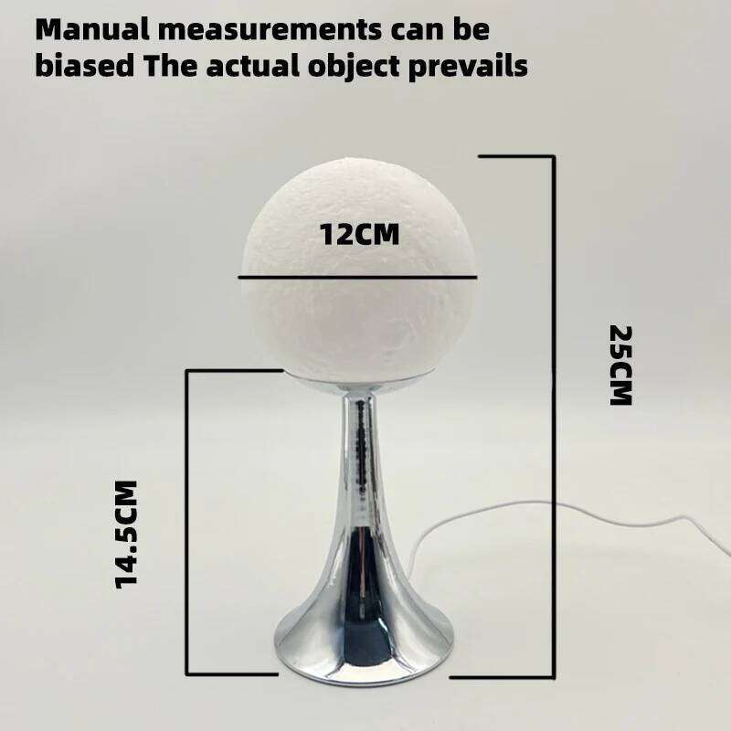 Glass Round Home Table Room Decoration Hotel Bedside Desk Lamps Girl Bedroom Atmosphere Lighting Night Light Desktop Lamp Z260227