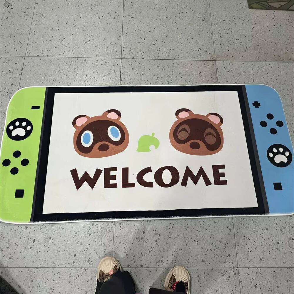 VIKAMA Imitation cashmere cartoon super cute bedside blanket bedroom ins floor mat carpet living room full mattress H260226
