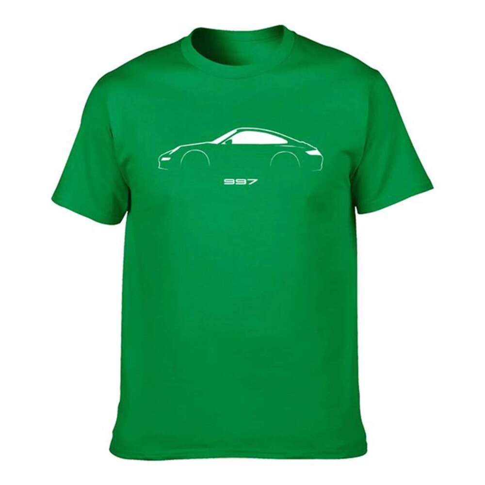 New 997 summer clothes Men's t-shirt brushstroke design T-Shirt men clothing harajuku oversized sweat shirt streetwear 2024 C260228 - view 7
