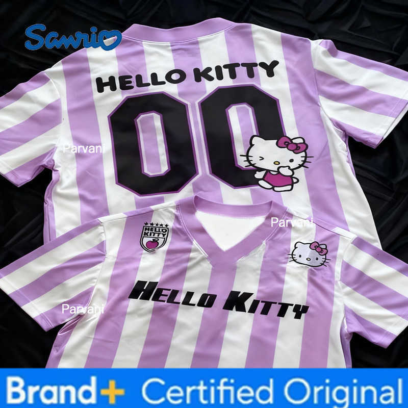 Sanrio Summer Hello Kitty Graphic Tee Women Casual Anime Print Top Streetwear Style Kawaii Fashion Ladies T Shirt Chic Comfort Wear H260228
