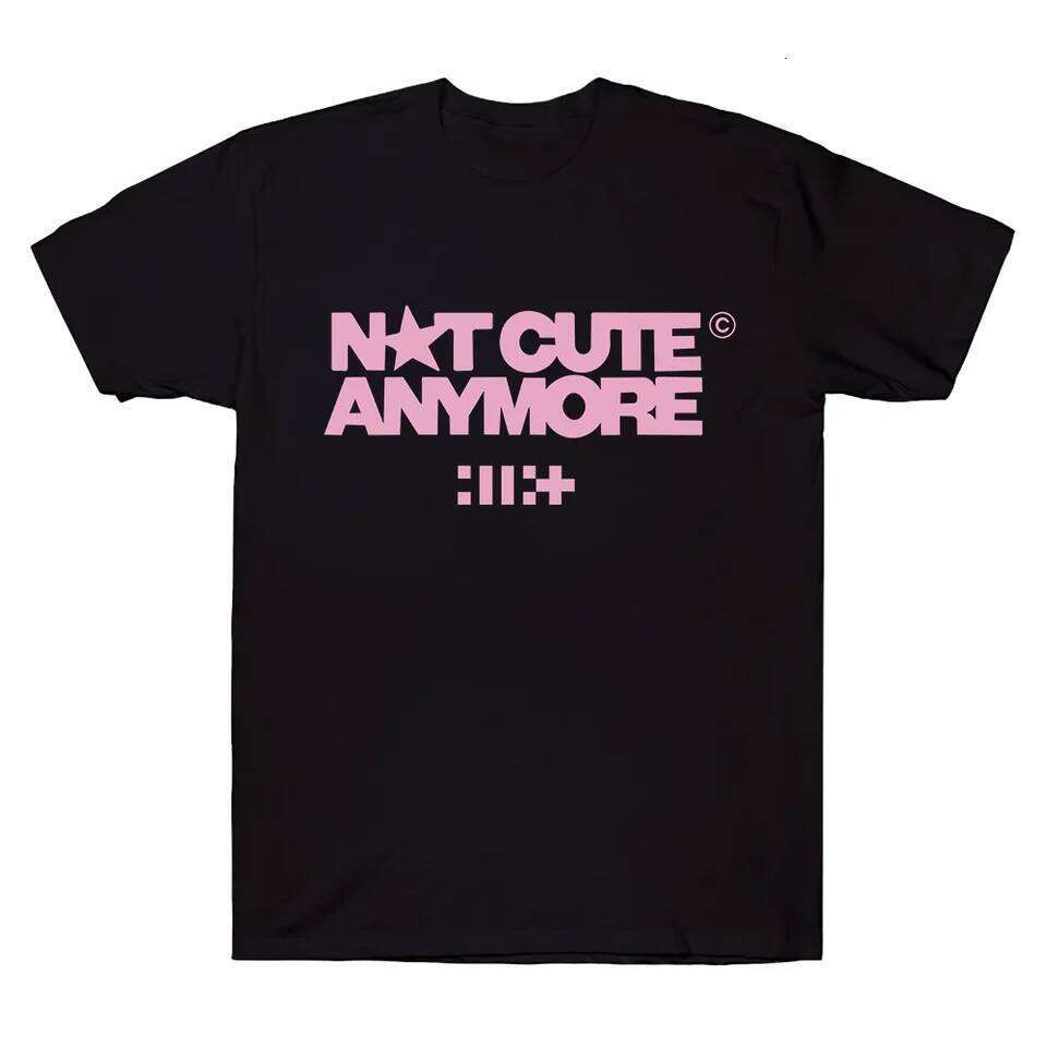 Not Cute Anymore Album T Shirts ILLIT Girl Band T-shirt Korean Fashion Summer Women Men Short Sleeve Casual Cotton Y2K Tee C260228 - view 7