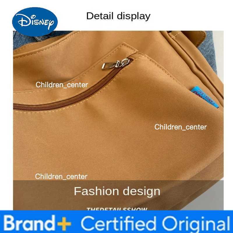 Disney Winnie the Pooh Oxford Canvas Composite Shoulder Bag Versatile Lazy Style Crossbody Bag Large Capacity Commuter Tote Bag H260228
