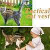 Pet Supplies Tactical Chest Harness Traction Rope To Prevent Detachment Adjustable Outdoor Cat Leash & for Small Pets