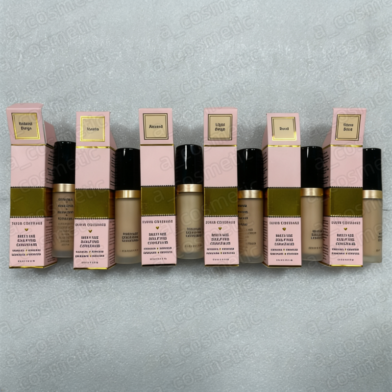 foundation makeup full coverage 13.5ml primer moisturizer contour liquid concealer Natural 6Colors make up fond de teint maquillaje base