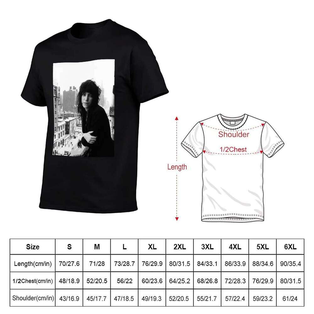 T-Shirt printed patti oversize t smith shirts anime man for C260228 - view 3