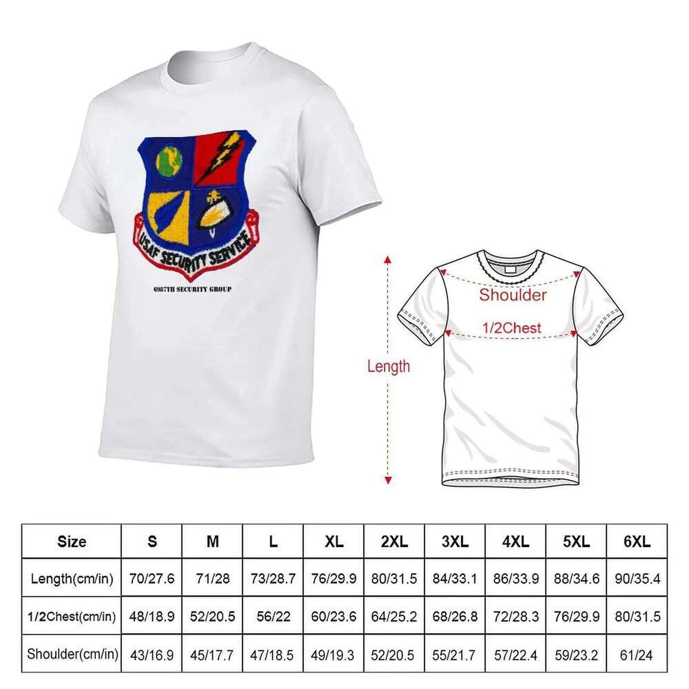 6987TH SECURITY GROUP T-Shirt mens graphic shirts pack men t shirt cotton 100% T-shirt C260228 - view 6