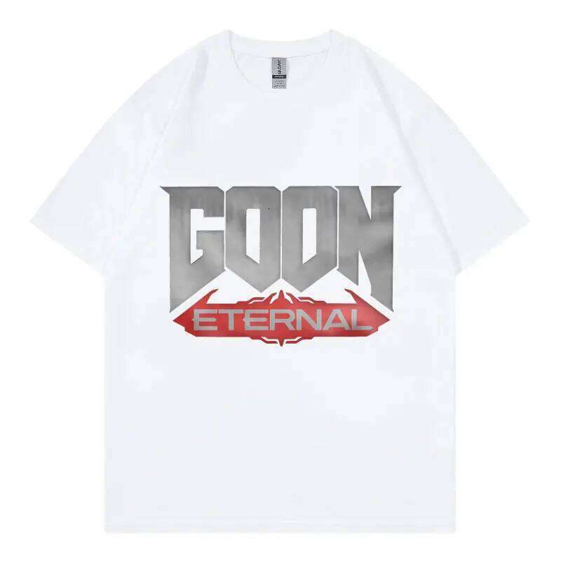 Goon Eternal Funny Meme T Shirt Men's Fashion Vintage Short Sleeve T-shirt Summer Casual Loose T-shirts Y2k Streetwear C260228 - view 3