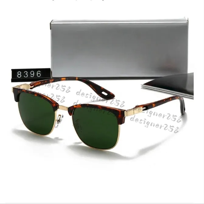 New fashionable designer sunglasses luxurious designer men and women car mirrors - luxurious R-head UV400 eyewear frame-style men sunglasses brand sunglasses