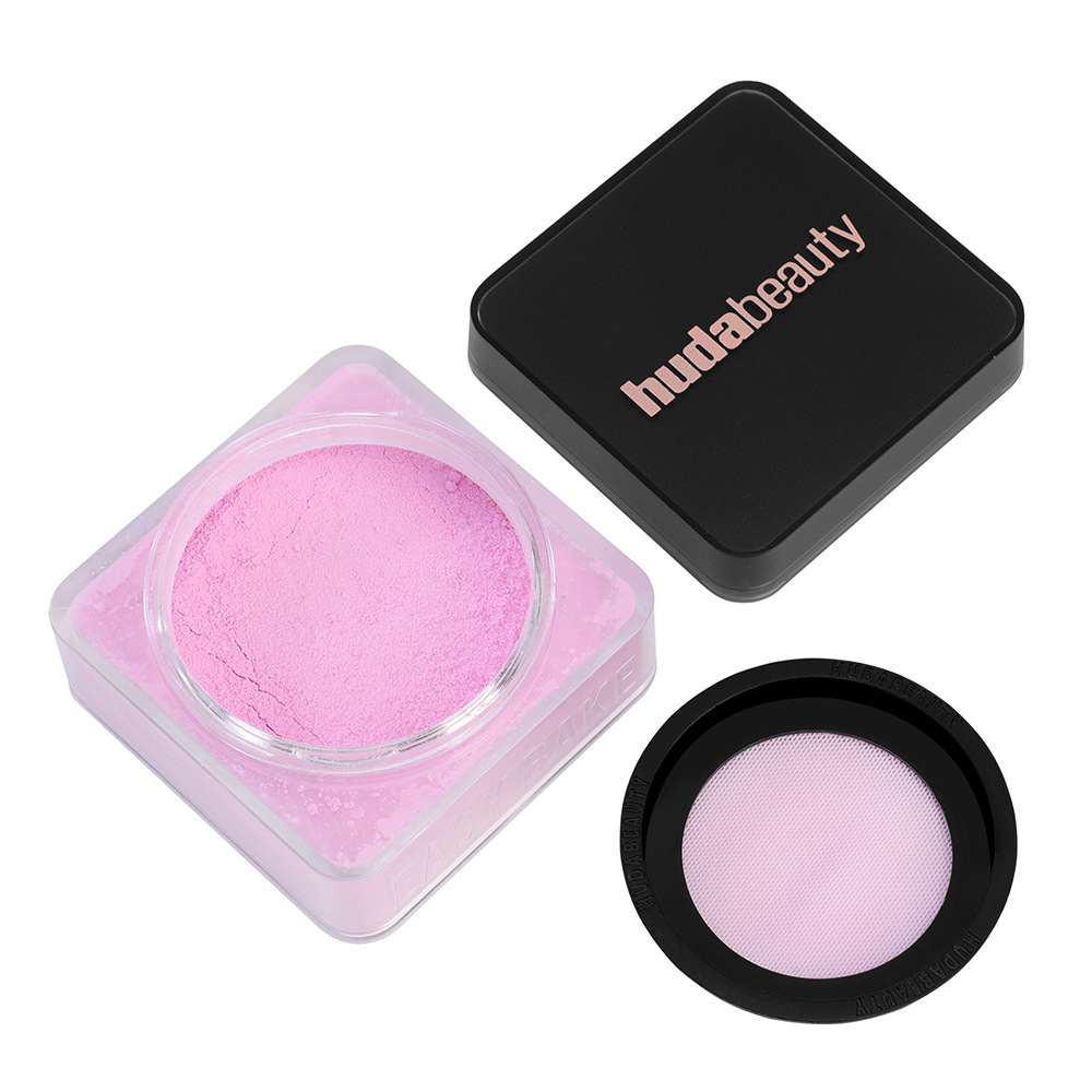 HUDA Beauty Loose Powder Pound Cake Cherry Blossom Baking Setting Powder Makeup Concealer Natural Face Finishing Oil Control Beauty Cosmetics 9 Colors