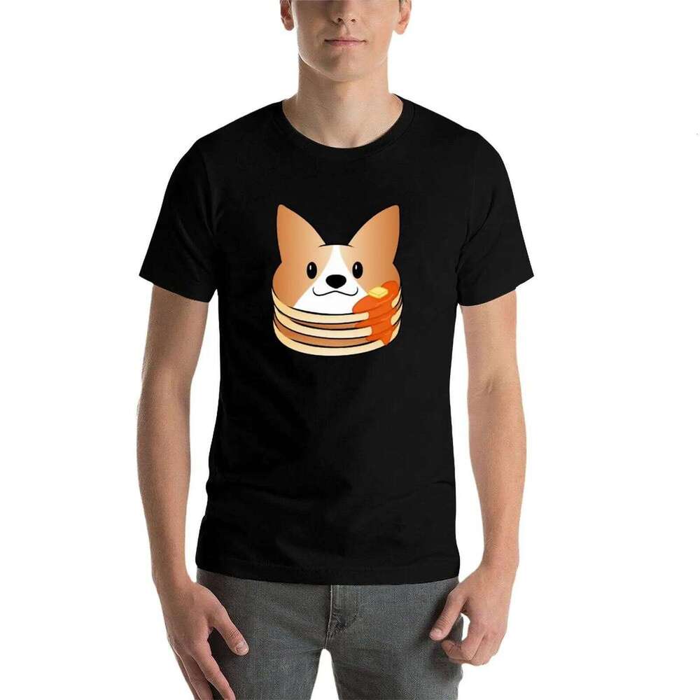 T-Shirt high Flapjack quality for the man Corgi t cotton shirts graphic tees C260228 - view 4
