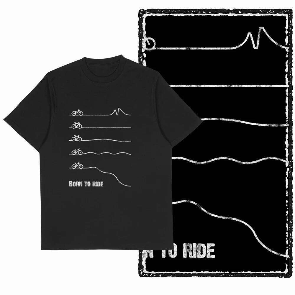 Coolmind YIA MTB mountain bike Exclusive Graphic Men T for men cotton Big Size Novety Cool BLACK men's novelty tee shirt C260228 - view 4