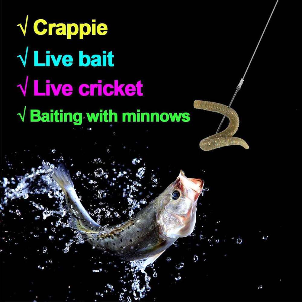 FishTrip Aberdeen Hooks 50-200pcs Long Shank Barbed Sea Fishing High Carbon Steel Carp Jig Worm Hook Freshwater Z260228