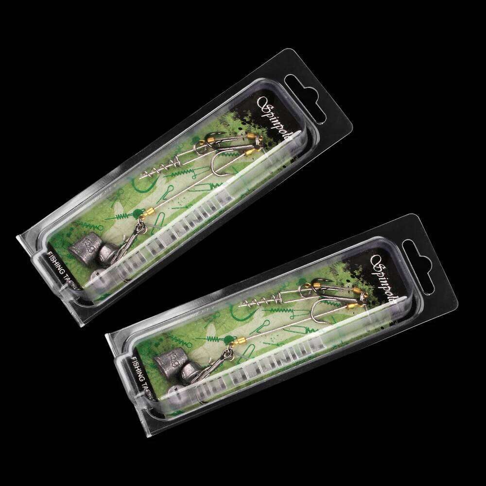 Spinpoler Pike Fishing Craft Shallow Screws Sets #6 #1/0 #2/0 Treble Hook 5g 7g 10g 15g 20g Sinker Weight Bass Trout Saltwater Z260228