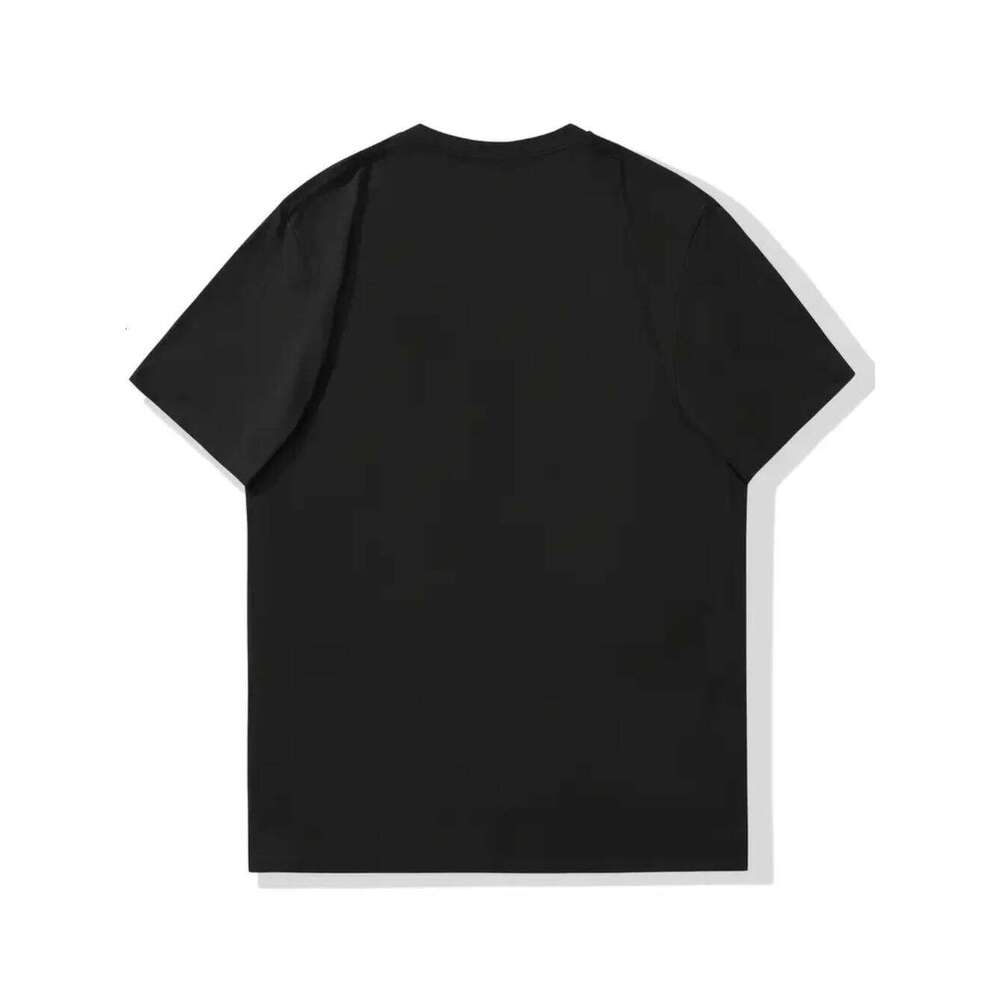 Men's The Clash logo and lyrics print Retro punk pattern classic black album cover. Couple streetwear crew neck T-shirt C260228 - view 3
