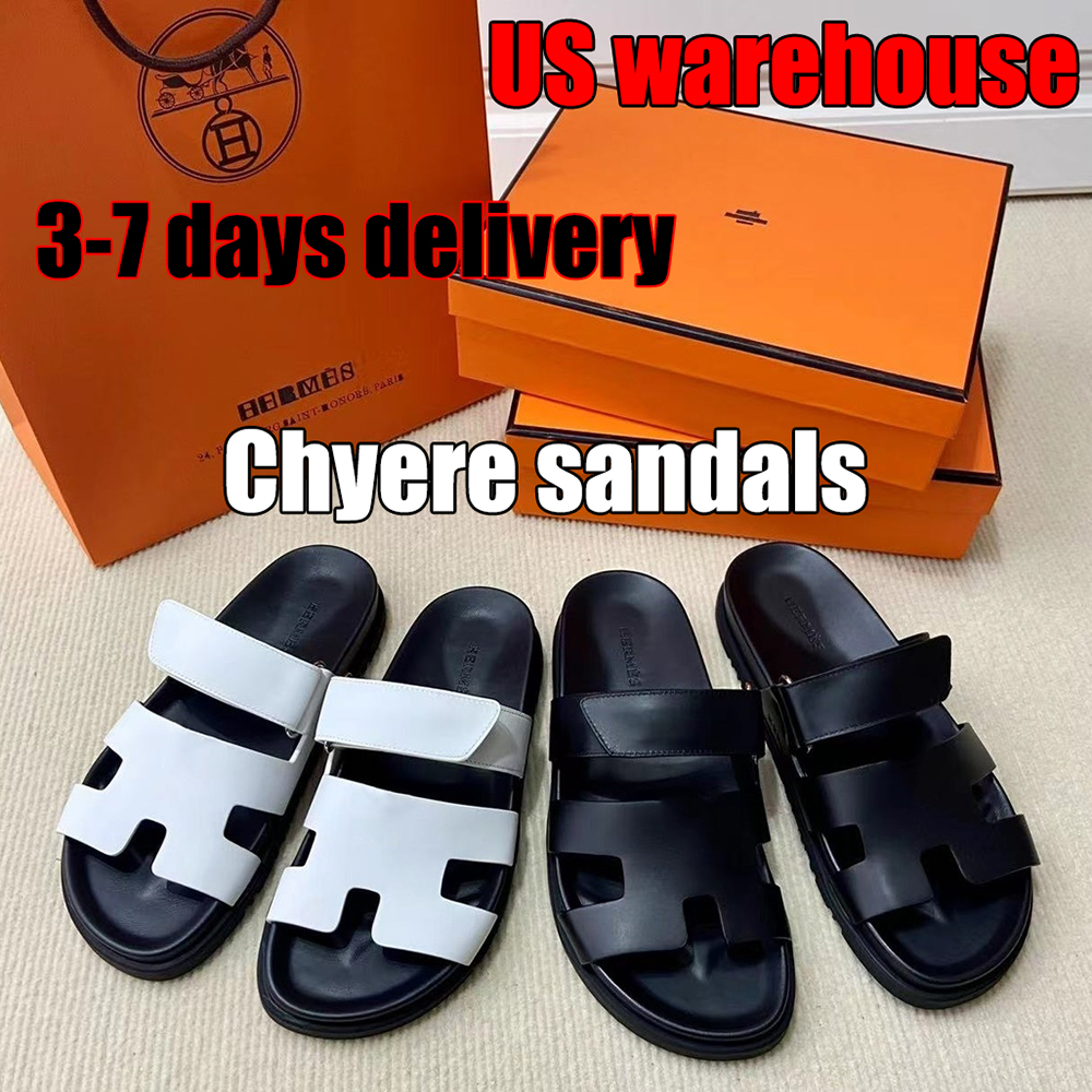 Chypre sandals with box Designer sandale plush slippers Oran sandals Best Quality Sliders Luxury Outwear Leisure Vacation beach flat bottom sandale slides